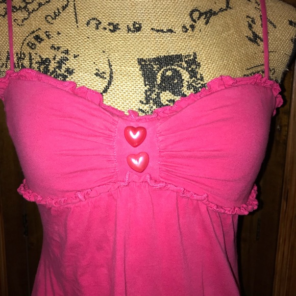 Pink. Tunic Tank. - Picture 2 of 5